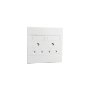 VETI 2 DOUBLE SOCKET OUTLET