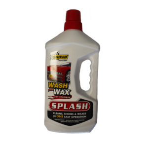 SHIELD SPLASH WASH AND WAX SHAMPOO 1L