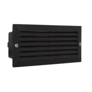 Eurolux Bricklight Louvered Black 60W ES 220