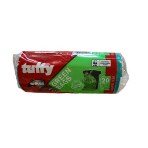 TUFFY GREEN BAGS 25 MICRON (20)