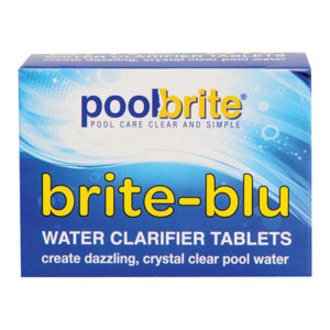 POOLBRITE BLU WATER CLARIFIER TABS 240G