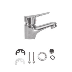 QUARTZ BASIN MIXER SHORT BODY