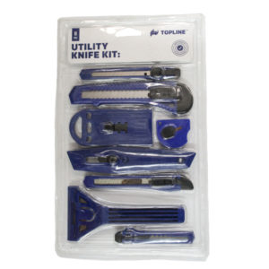 TOPLINE UTILITY KNIFE SET 8PC