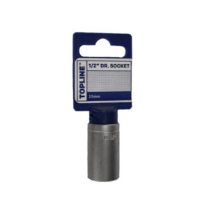 TOPLINE SOCKET 15MM 1/2 INCH DRIVE