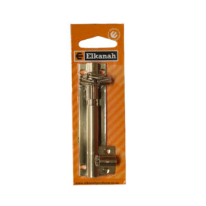 Elkanah Barrel Bolt Brass 100Mm