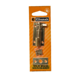 ELKANAH BARREL BOLT BRASS OFFSET 51MM