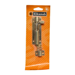 Elkanah Barrel Bolt Brass Heavy Duty 100Mm