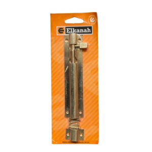 Elkanah Barrel Bolt Brass Heavy Duty 150Mm