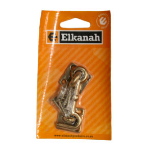 Elkanah Cabin Hook Brass 76MM