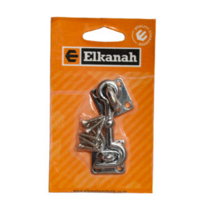 Elkanah Cabin Hook Chrome 75MM