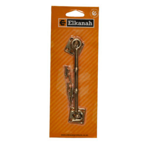 Elkanah Cabin Hook Brass 150MM