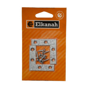 ELKANAH BRACKET BRACE FLAT IRON ZN 50MM X 50MM