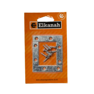 ELKANAH BRACKET BRACE FLAT IRON ZN 61MM X 61MM