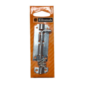 ELKANAH BARREL BOLT GALVANIZED 75MM