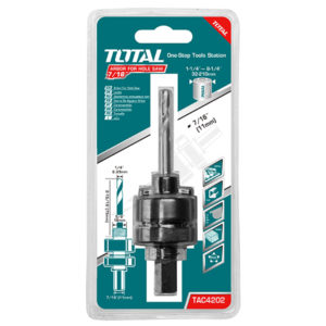 TOTAL HOLESAW ARBOR 32MM - 210MM