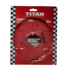 TITAN TAPE MEASURE FIBREGLASS 30M