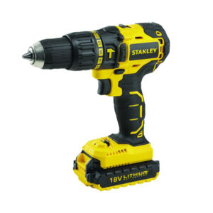 STANLEY 18V LI-ION BRUSHLESS CORDLESS IMPACT DRILL WITH 2X2AH BATTERIES