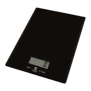 CASA KITCHEN SCALE GLASS NERO