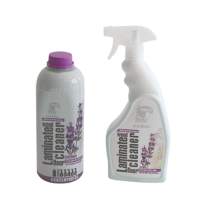 UNDERFOOT LAMINATE WOOD FLOOR CLEANER SPRAY BOTTLE 750ML COMBO LAVENDER