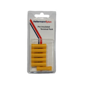 LUGS PRE-PACK YELLOW FERRULE 3MM