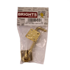 CABIN HOOK BRASS 100MM