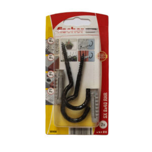 Fischer Hook & Plug Black 8MM X 40MM (2)