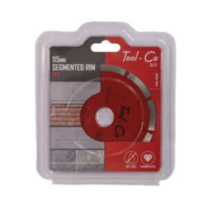 TOOL-CO DIAMOND BLADE SEGMENTED 115MM