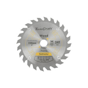 TORK CRAFT CIRCULAR SAW BLADE 230MM X 24T