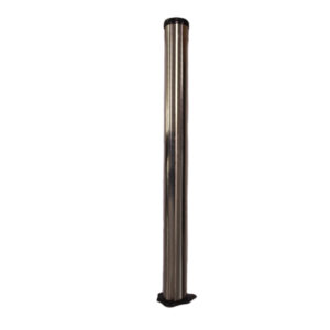 TABLE LEG SATIN CHROME 80MM X 870MM