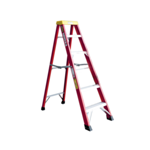 MAXI 6-STEP NON-CONDUCTIVE FIBREGLASS LADDER COMBO