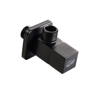 Gio Angle Valve Quarter Turn Mattte Black Square