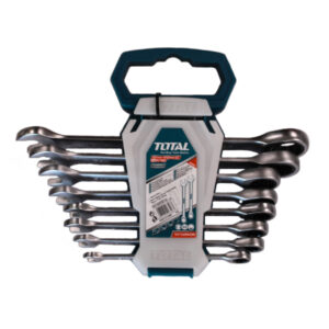 TOTAL SPANNER SET 8PC RATCHET 8 - 19MM