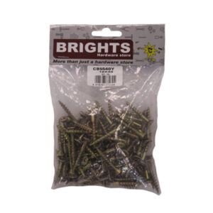 CHIPBOARD SCREWS 12MM X 40MM (100)