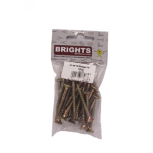 CHIPBOARD SCREWS 12MM X 50MM (25)