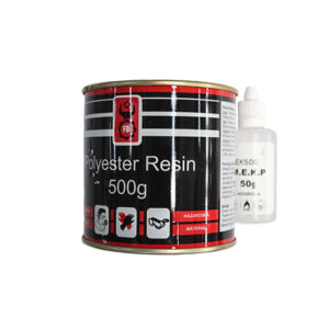 RESIN 500G + 50GR M.E.K.P