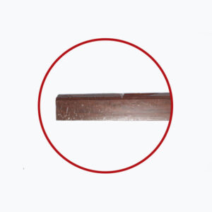 SKIRTING POLYURETHANE 70MM MAHOGANY 2.7M