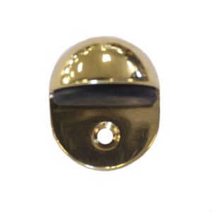 Door Stop Brass Half Round