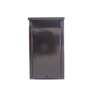 LETTER BOX METAL BLACK 285MM X 152MM X 130MM