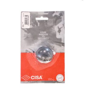 CISA DOOR STOP HALF ROUND BLACK