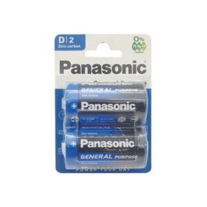 PANASONIC BATTERY D 2-PACK