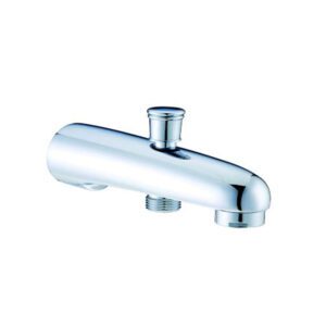 TAP SPARE BATH SPOUT ROUND WITH DIVERT