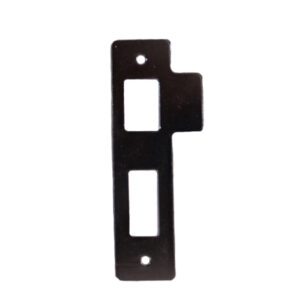 MORTICE LOCK STRIKER PLATE CHROME PLATED FOR WOOD