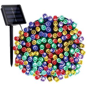 SOLAR FIRST 100 LED SOLAR 10M RGB FAIRY LIGHTS