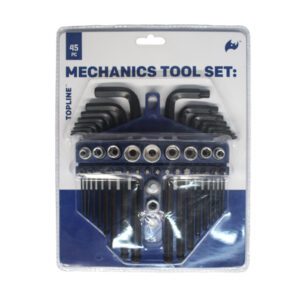 TOPLINE MECHANIC TOOL SET 45PC TQ5534