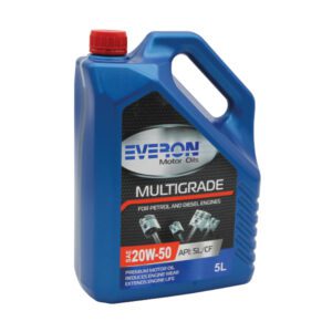 EVERON MULTIGRADE 20W50 ENGINE OIL 5L