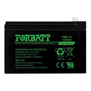 Forbatt 12V 9AH Battery