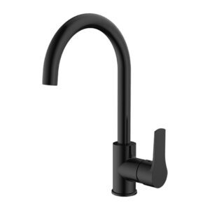 EREBUS BLACK SINK MIXER DECK TYPE OVERSPOUT