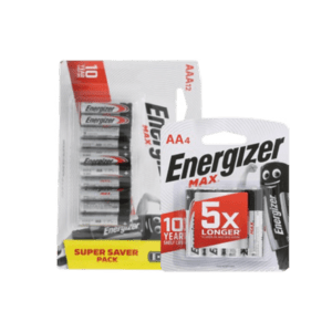 ENERGIZER BATTERY 12 X AAA + 4 X AA