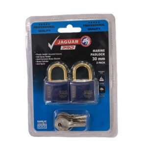 Jaguar Padlock Marine 30MM Pro Bras/Blue