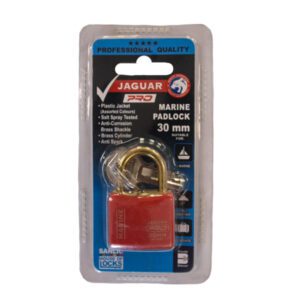 Jaguar Padlock Marine 30MM Red